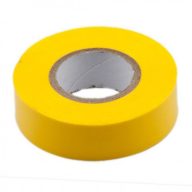 Bemko Szigetelő szalag, 20m, 19mm, sárga BEM