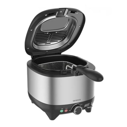 Orava Olajsütő 2,5 l inox kivehető tartállyal+kosárral