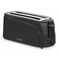 Orava Kenyérpirító - Dupla, Nagy Szeletes, 1200W, Fekete