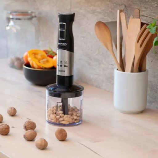 MPM kézimixer szett 1500 W - rozsdamentes, turbó, habverő