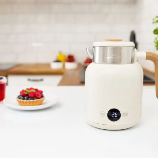 MPM duplafalú vízforraló, csendes, 2200 W - fehér