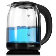 MPM Vízforraló 1,6 L, Üveg, 1500W