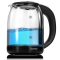 MPM Vízforraló 1,6 L, Üveg, 1500W