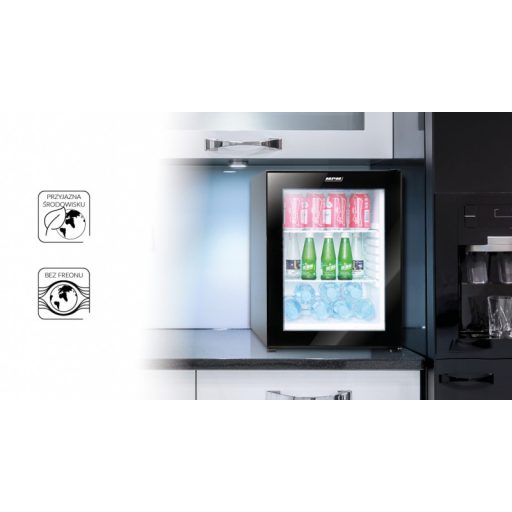 MPM Minibár Hűtő - 34 L,  Termoelektromos Technológia