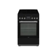 MPM Szabadonálló indukciós tűzhely, légkeverés fekete