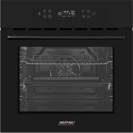   MPM Beépíthető elektromos sütő alsó felső sütés grill STEAMCLEAN