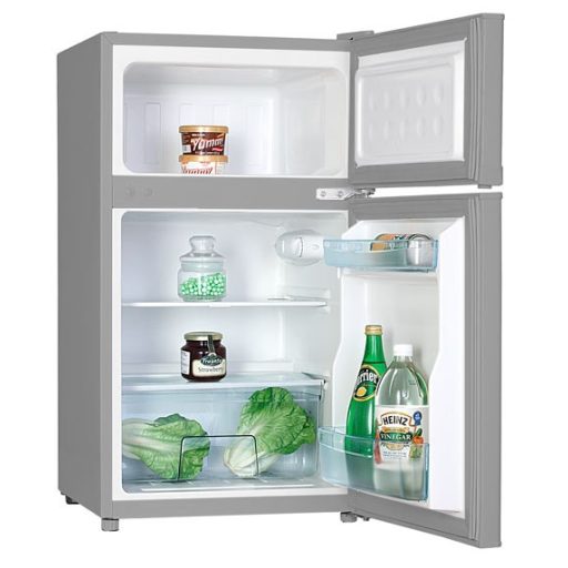 MPM Kombinált Hűtőszekrény 85 L, Inox (Csak 85 cm Magas!)