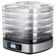 MPM Aszalógép 380W 32x29cm LCD 5 tálca Rozsdamentes