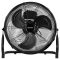 MPM Padló ventilátor - 46,5 cm 75W Fémházas Fekete