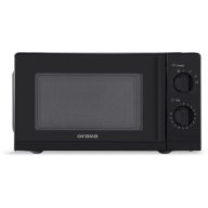 ORAVA Mikrohullámú sütő 20L, 700W, Fekete