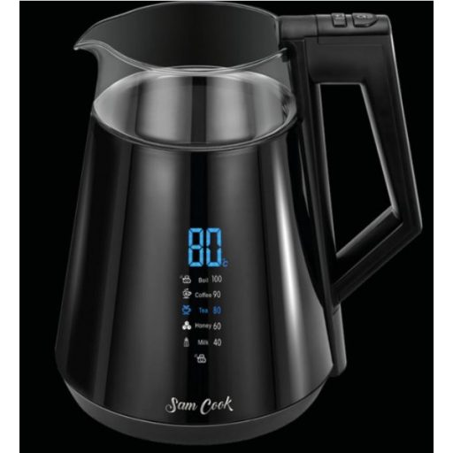 Sam Cook Professzionális Vízforraló -1.7 L, 1700 W, Hőfokszabályzóval