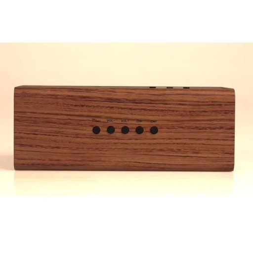 Orava Ébresztőóra FM Rádióval LED-es, Bükkfa