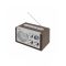Orava Retro rádió AM/FM 230V 3,5W SD/MMC AUX USB bemenet