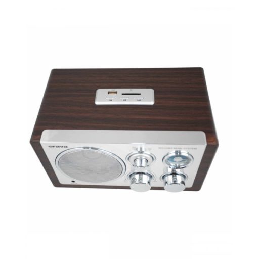 Orava Retro rádió AM/FM 230V+ 4xAA elemes 3W