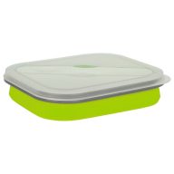 Smile Ételtartó - Zöld 600ml + Evőeszköz