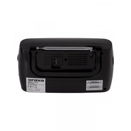 Orava Rádió AM/FM/SW 230V/2xR20 elem fekete
